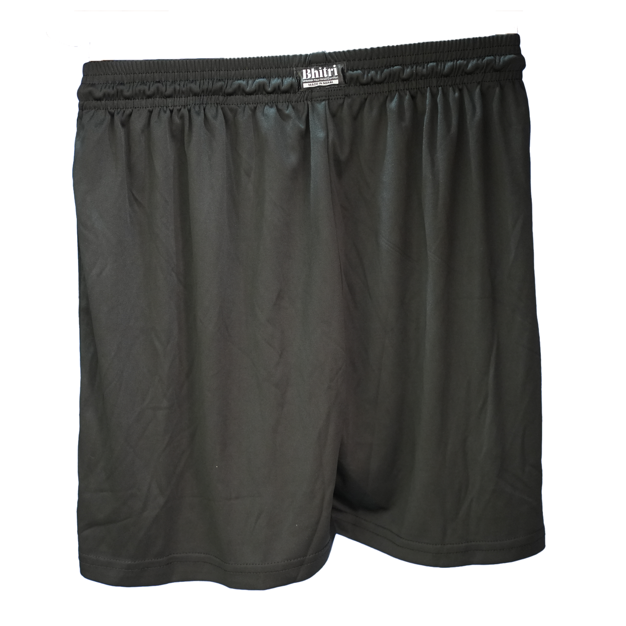 Swim Wear - Plain Flexible -  Black
