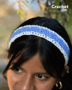 Light Purple Hairband - Crochet